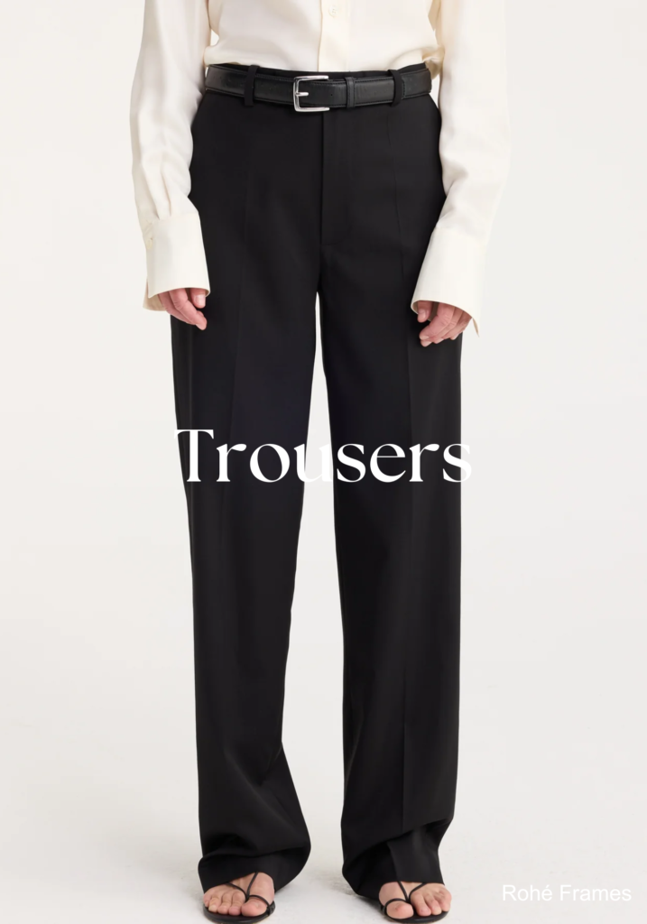 Trousers Sustainable Fashion Brands The curated catalogue Rohe